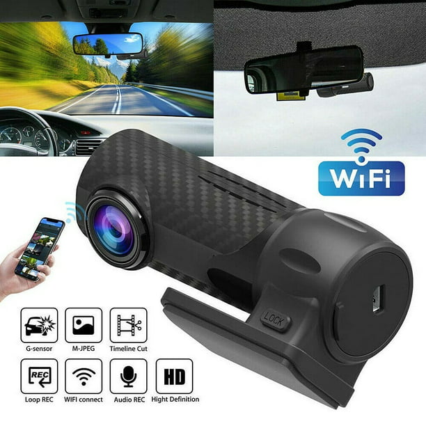 HD 1080P Wifi GPS Hidden Camera Car Dash DVR Video Recorder G-sensor Packing
